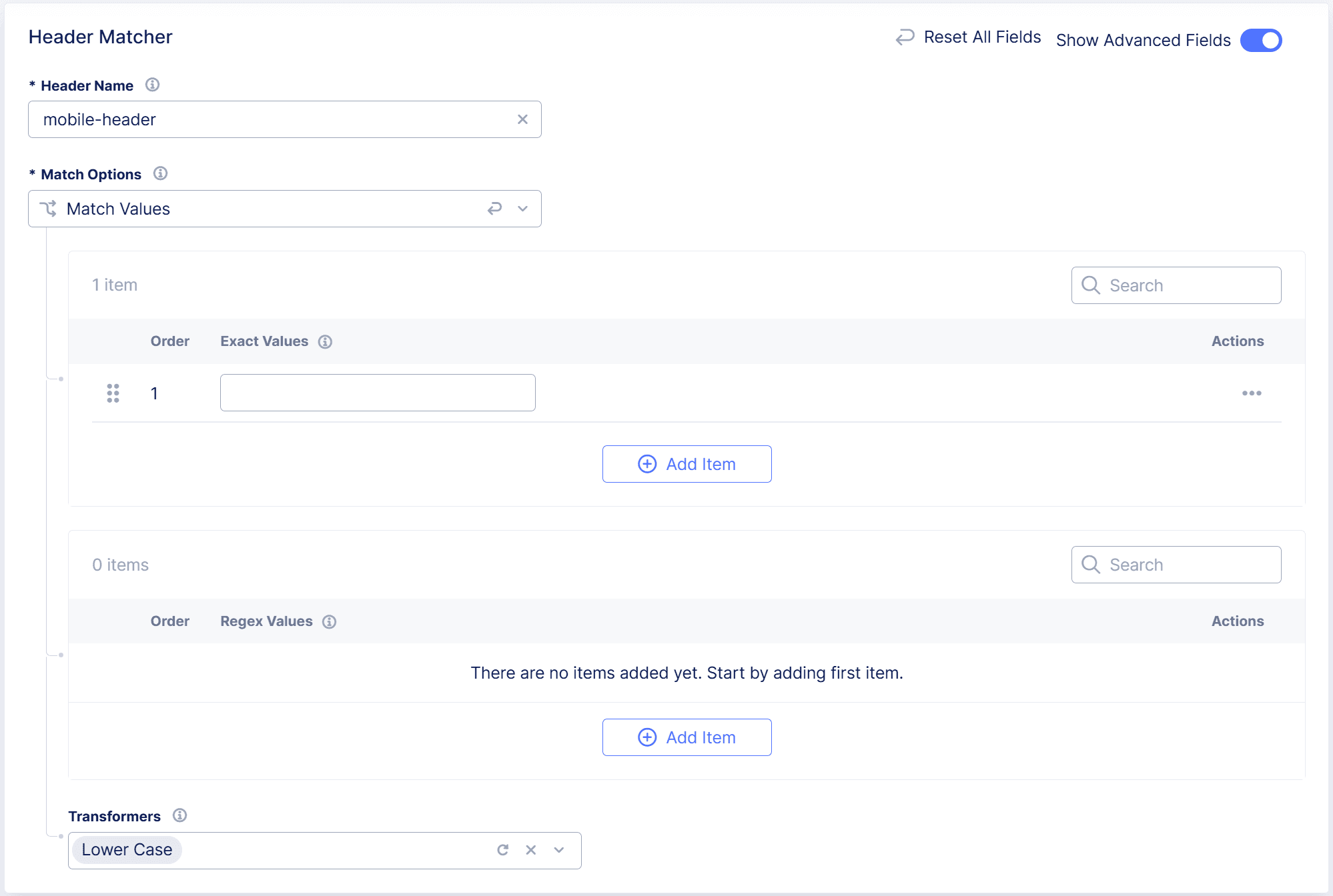 Figure: Configure Mobile SDK