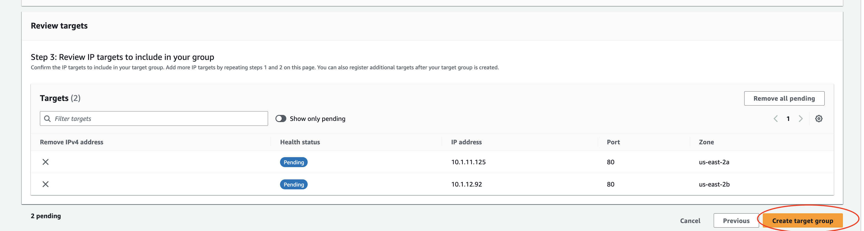 Figure: Verify SLO Interface IP Addresses